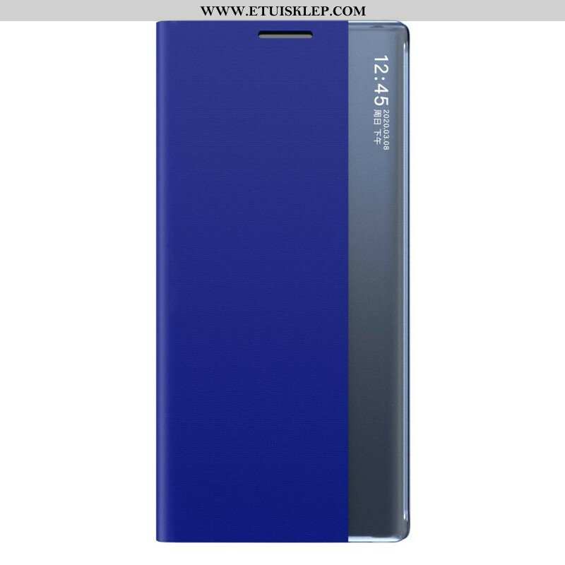 Etui Na Telefon do Samsung Galaxy S21 FE Teksturowany Efekt Skóry